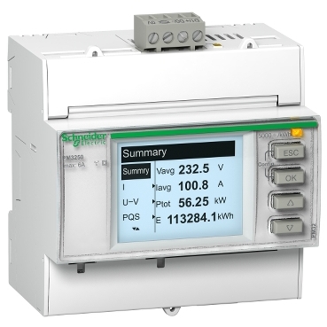 DIN rail power meters for basic metering applications