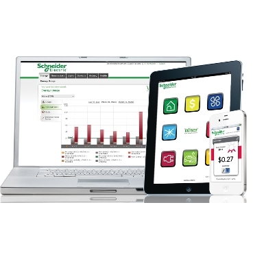 Wiser Internet Gateway Schneider Electric Communicate and control without the need for a utility AMI system.