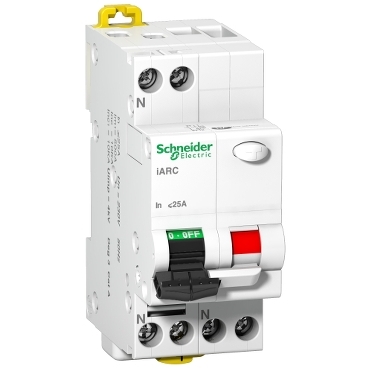 Acti9 iARC Schneider Electric Lastscheider met vlamboogdetectie