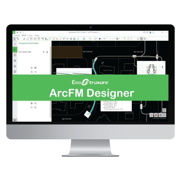 EcoStruxure™ ArcFM Designer Schneider Electric تصاميم أفضل للشبكات، وكفاءة أعلى لسير العمل