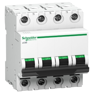 Local MCBs : C60, xC60... Schneider Electric Acti 9 xC60 微型斷路器 (MCB) 最高可達63 A