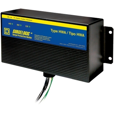 Type HWA Square D HWA Series are surge suppressors and noise filters in compact and affordable packages which can be installed adjacent to power panels or directly on sensitive equipment in harsh electrical conditions.