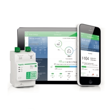 Wiser link Schneider Electric Energy management system for residential