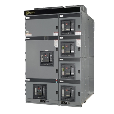 Résistant aux arcs Power-Zone® 4 Square D 635 V c.a., 1600-5000 A, CSA, ANSI,l’appareillage de commutation amovible àenveloppe métallique avec technologie ArcBlok®