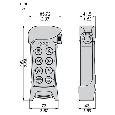 Technical Illustration - Dimensions