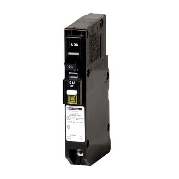 QO Plug-on Neutral CAFI Circuit Breakers Schneider Electric QO PoN CAFI斷路器