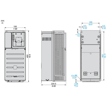 ATV630D18N4Z - variable speed drive, Altivar Process ATV600
