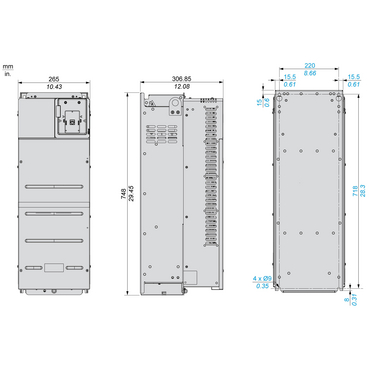 ATV630D75N4Z - variable speed drive, Altivar Process ATV600