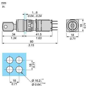 Technical Illustration - Dimensions
