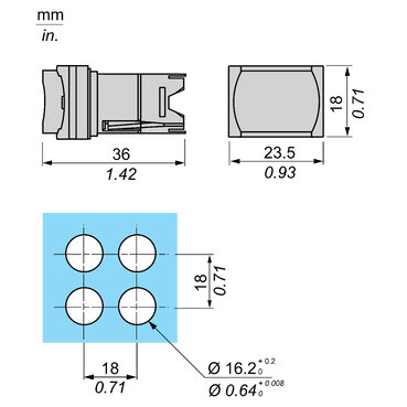 Technical Illustration - Dimensions