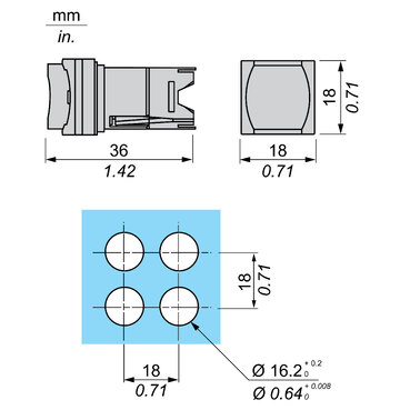 Technical Illustration - Dimensions