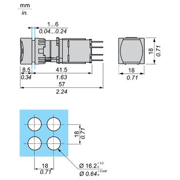 Technical Illustration - Dimensions