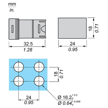Technical Illustration - Dimensions