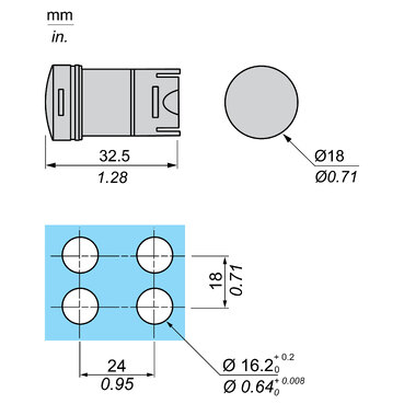 Technical Illustration - Dimensions