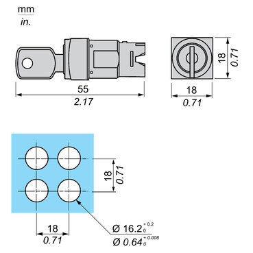 Technical Illustration - Dimensions