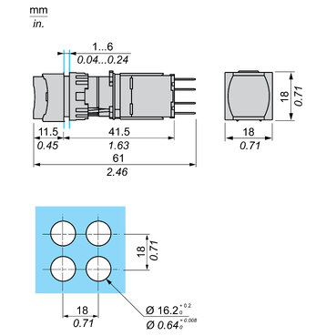 Technical Illustration - Dimensions