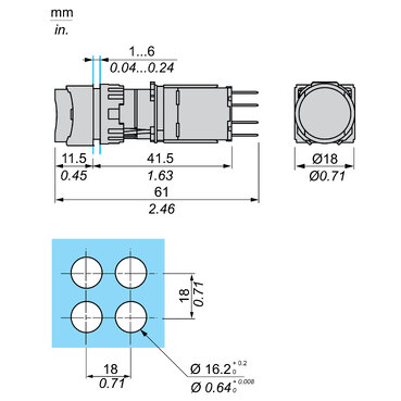 Technical Illustration - Dimensions