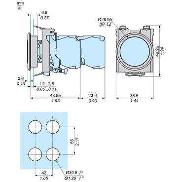 Technical Illustration - Dimensions