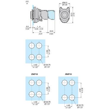 Technical Illustration - Dimensions