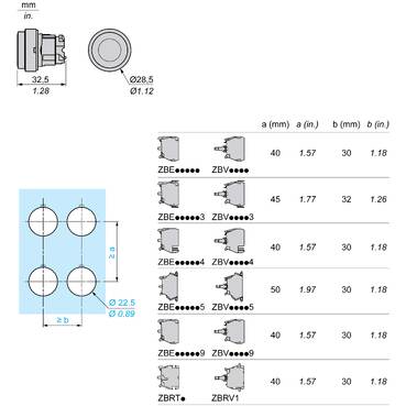 Technical Illustration - Dimensions