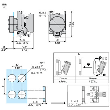 Technical Illustration - Dimensions