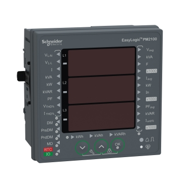 EasyLogic PM2000-serie Schneider Electric Multifunctionele en vermogen- en energiemeters