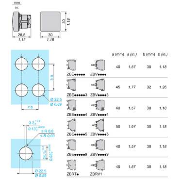 Technical Illustration - Dimensions