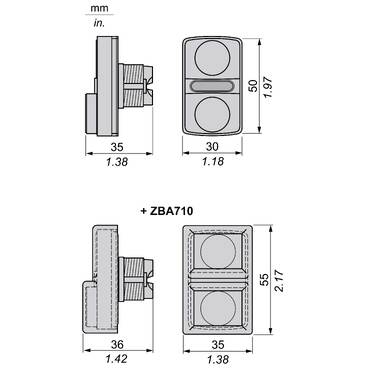 Technical Illustration - Dimensions