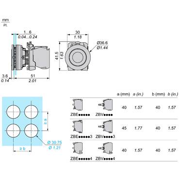 Technical Illustration - Dimensions