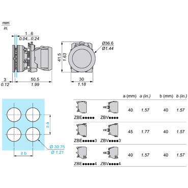 Technical Illustration - Dimensions