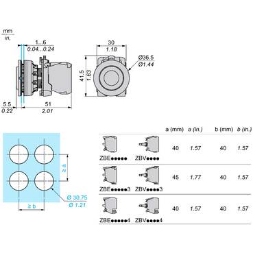 Technical Illustration - Dimensions