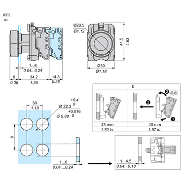 Technical Illustration - Dimensions