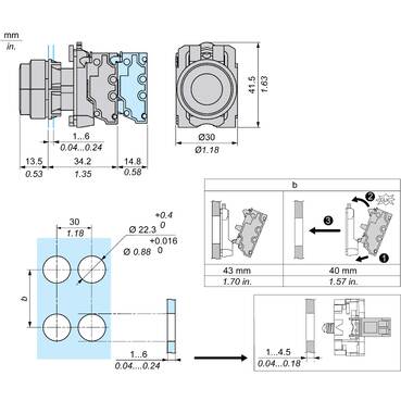 Technical Illustration - Dimensions