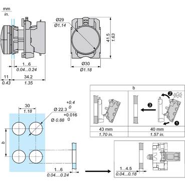 Technical Illustration - Dimensions