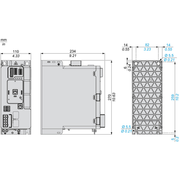 Technical Illustration - Dimensions
