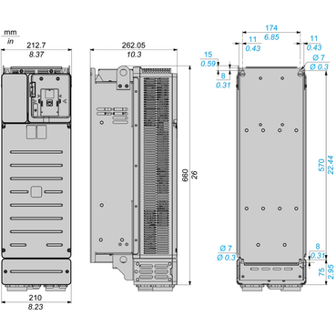 Technical Illustration - Dimensions