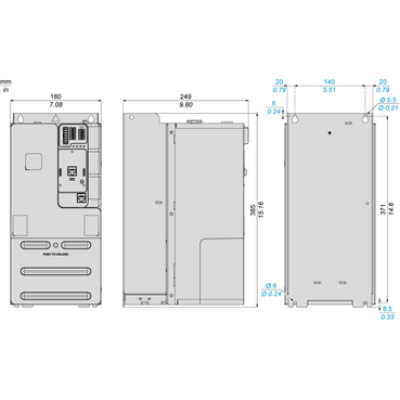 Technical Illustration - Dimensions