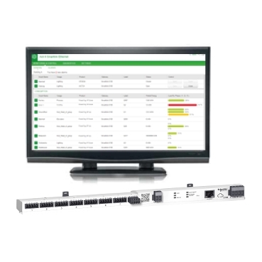 Acti 9 Smartlink SI B Schneider Electric Monitorar e controlar seus equipamentos via seu sistema de monitoramento