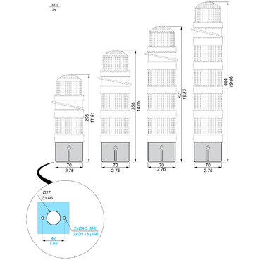 Technical Illustration - Dimensions