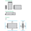 Technical Illustration for Easy Modicon ABL2 - Mounting
