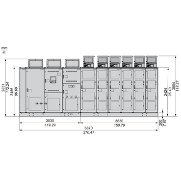 FOR.A 朋栄 ビデオタイプライター VTW-150/ビデオタイマー セット ATV6000C179A6666ND - Medium Voltage Variable Speed Drive ATV6000