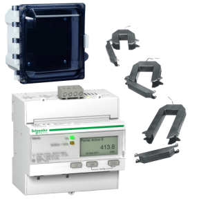 Emka934553l004034x A9mem3455 Meter 3 Split Core 400a Lvcts Nema Type 4x Enclosure Schneider Electric Usa