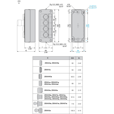 Technical Illustration - Dimensions