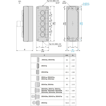 Technical Illustration - Dimensions