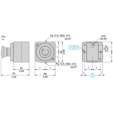 Technical Illustration - Dimensions