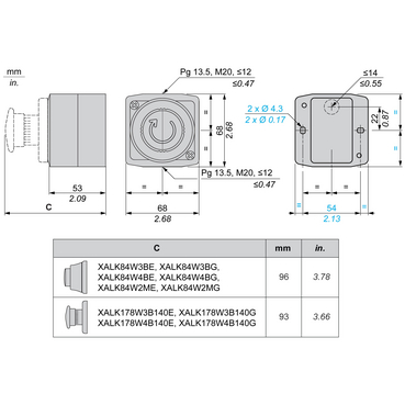 Technical Illustration - Dimensions