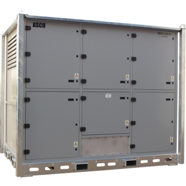 Banco de carga 6180 de ASCO ASCO Power Technologies Carga inductiva resistiva | 1400-1975 kVA a 0.8 pf | 380-690 V | 50/60 Hz