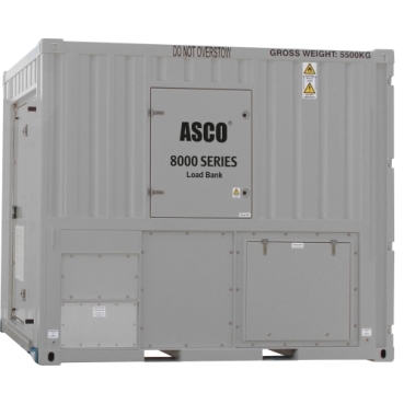 ASCO 8300 Load Bank ASCO Power Technologies Containerised, Combined (resistive/reactive) 2000kVA - 3000kVA 380 - 690V