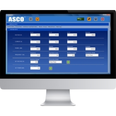 SIGMA Network Pro ASCO Power Technologies La tecnología de vanguardia y el software intuitivo permiten a los operadores controlar más de 200 bancos de carga SIGMA.