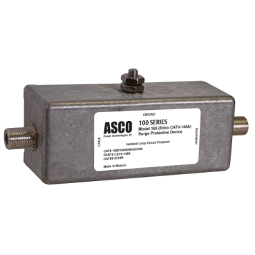 ASCO Model 165 (Edco CATV-145A) Surge Protective Device ASCO Power Technologies Low Voltage DC | 5 kA coax